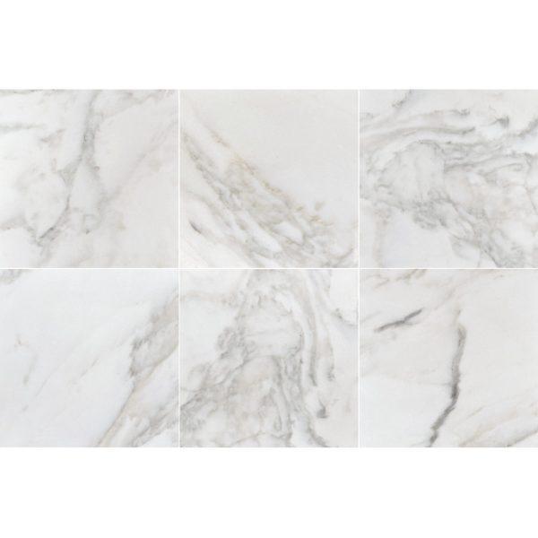 Calacata Ora Polished Marble Tile 24"x24"