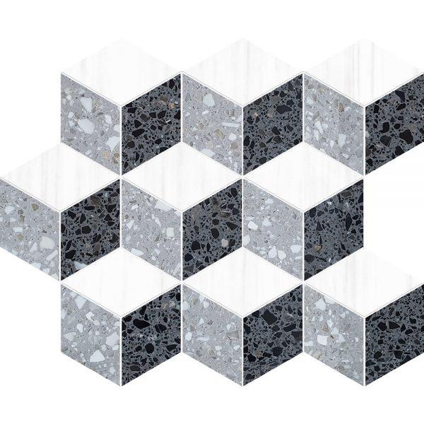 TRZ 07-2 Honed Terrazzo Mosaic