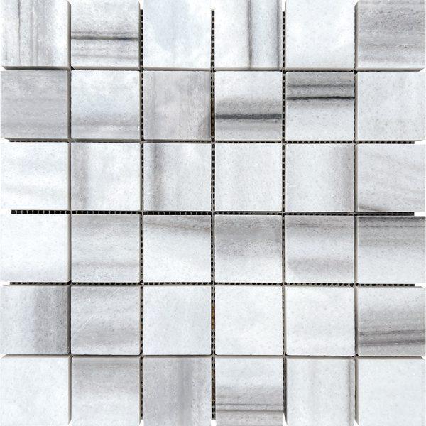 Equator Polished Marble Square Mosaic