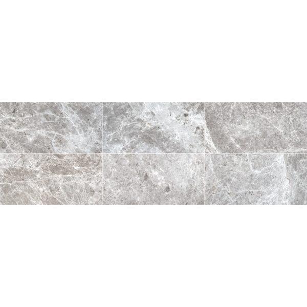 Silver Shadow Polished/Honed Marble Tile 12"x24"