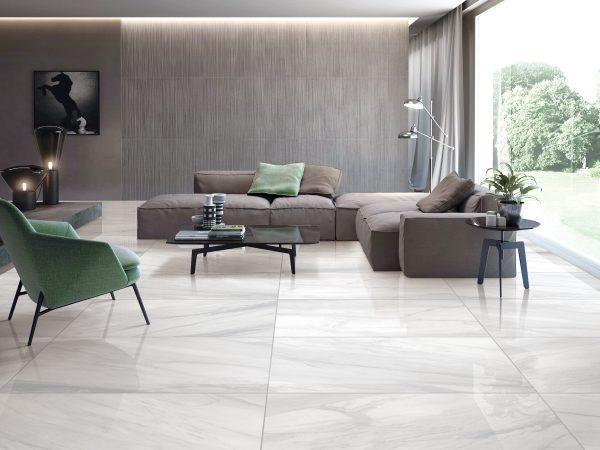 Ellas White Porcelain Tile 24"x48"