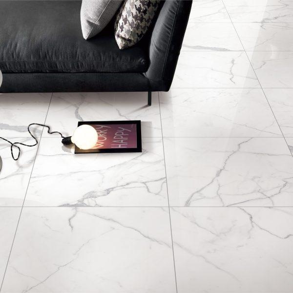 Statuario Classic Porcelain Tile 24"x24"